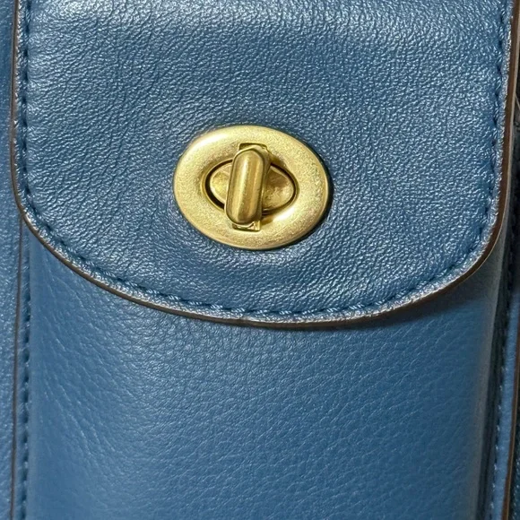 Coach Legacy Leather Wristlet - Picture 2 of 10